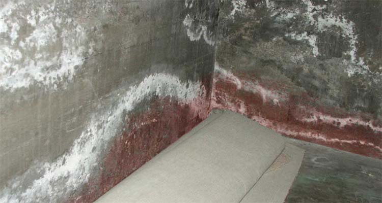 does flex seal work on concrete walls