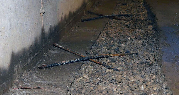 Fixing A Concrete Basement Floor American Dry [ 400 x 750 Pixel ]