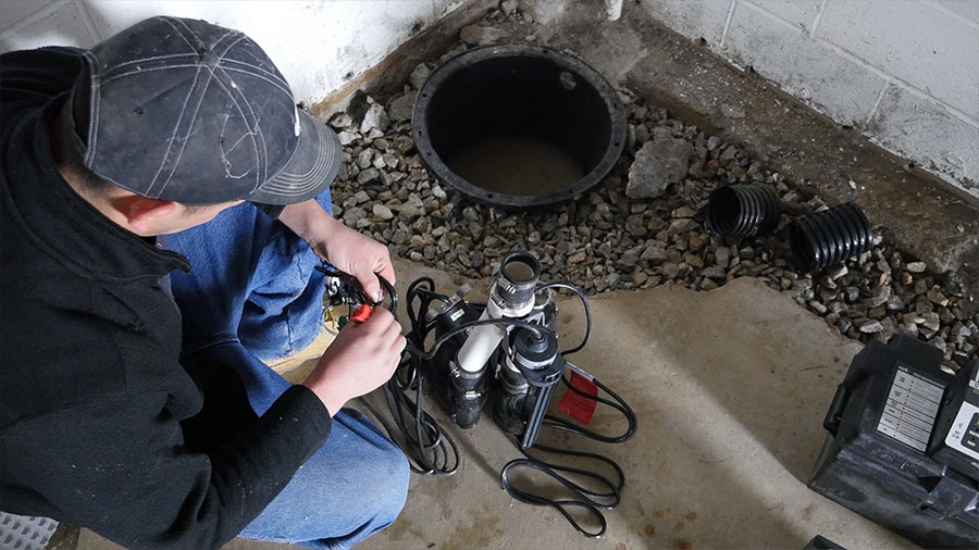 sump pump battery backup