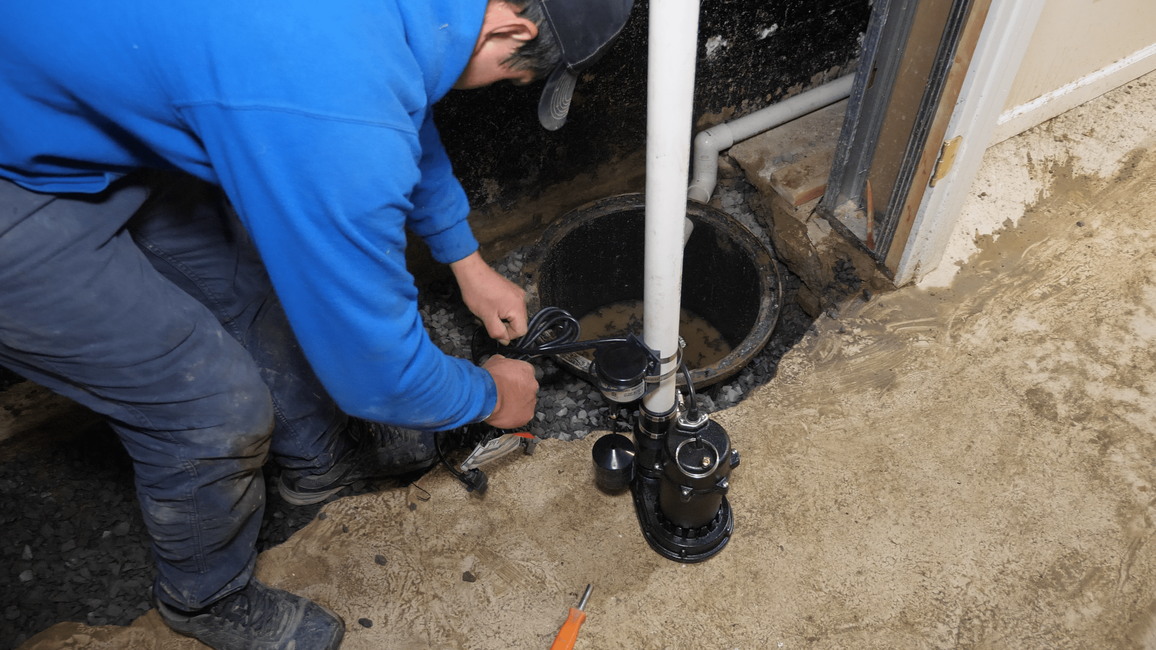 Featured image for “Adding a Sump Pump to an Existing Basement”