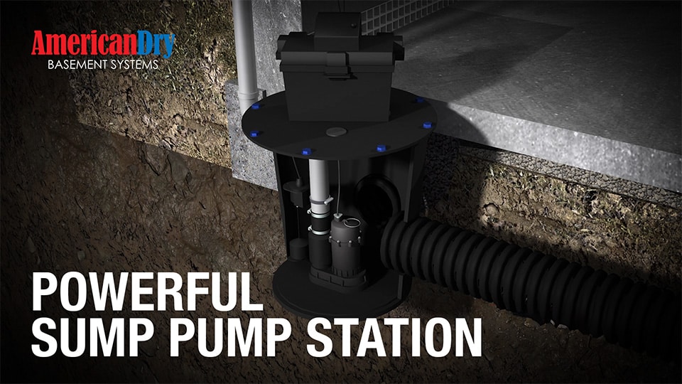 Sump Pump Installation, Basement or Crawl Space